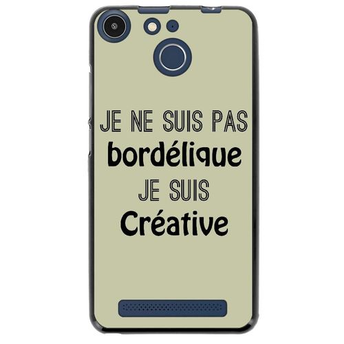 Coque Souple Pour Archos 50f Helium Avec Impression Motifs Je Ne Suis Pas Bordé