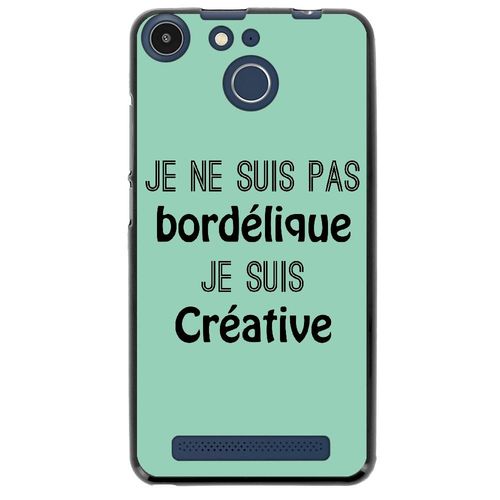 Coque Souple Pour Archos 50f Helium Avec Impression Motifs Je Ne Suis Pas Bordé