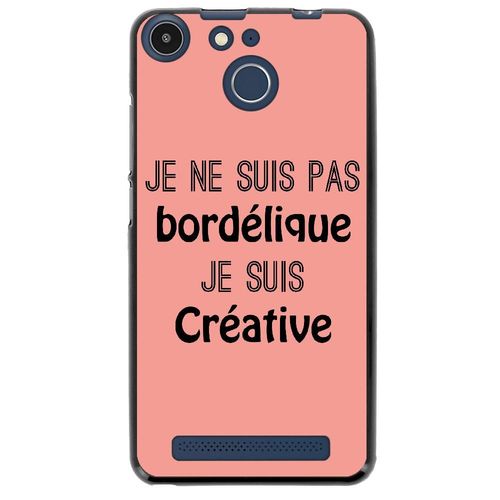 Coque Souple Pour Archos 50f Helium Avec Impression Motifs Je Ne Suis Pas Bordé