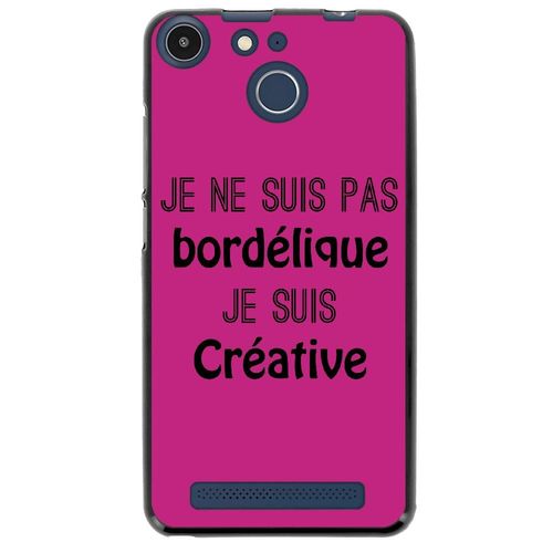 Coque Souple Pour Archos 50f Helium Avec Impression Motifs Je Ne Suis Pas Bordé