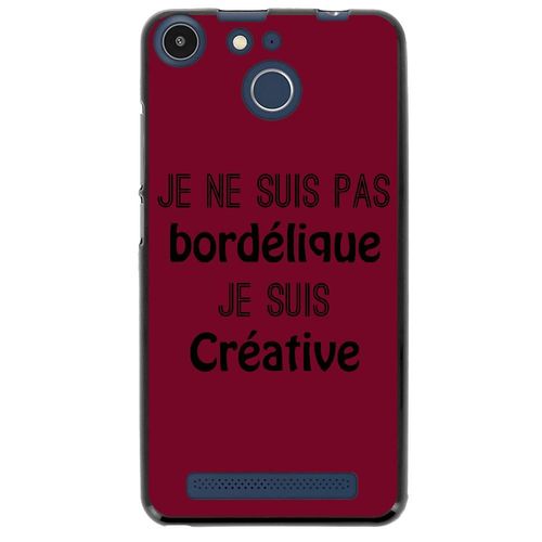 Coque Souple Pour Archos 50f Helium Avec Impression Motifs Je Ne Suis Pas Bordé