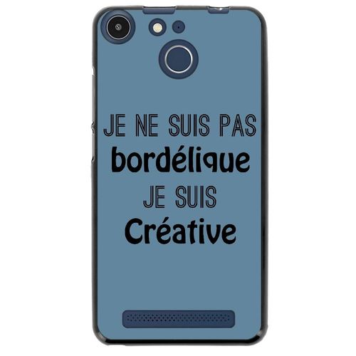 Coque Souple Pour Archos 50f Helium Avec Impression Motifs Je Ne Suis Pas Bordé