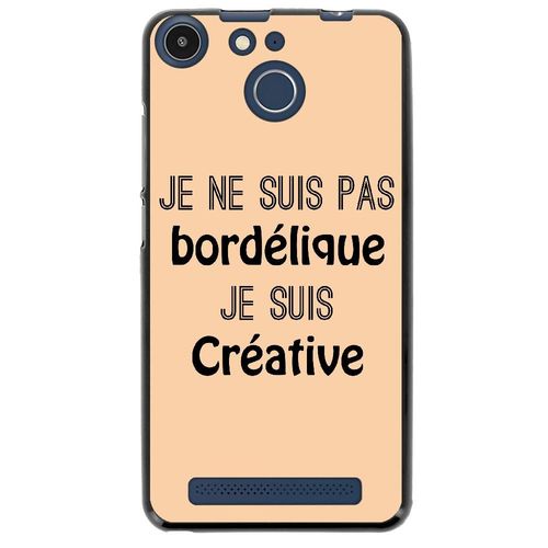 Coque Souple Pour Archos 50f Helium Avec Impression Motifs Je Ne Suis Pas Bordé