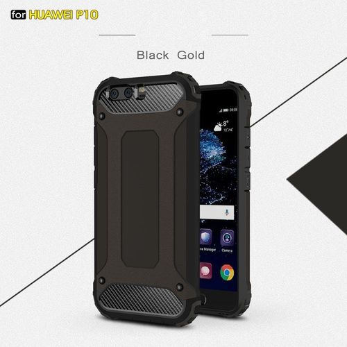 Coque Hybride Pour Huawei P10 Coloris Noir