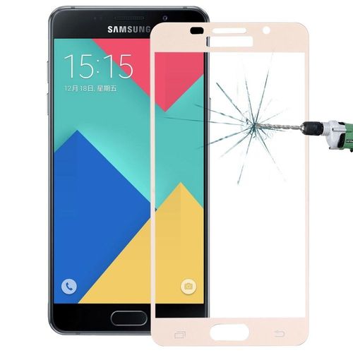 Film Protecteur D'écran En Verre Trempé Galaxy A3-2016 Gold