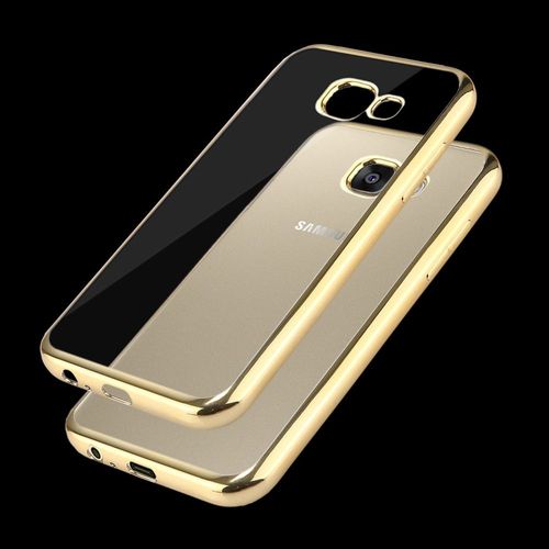 Coque Souple Galaxy A3 2017 Contour Gold