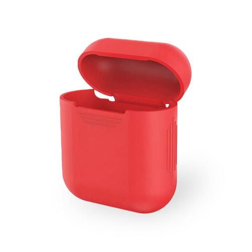 Hobby Tech ® - Housse de protection en silicone pour Airpods - Rouge