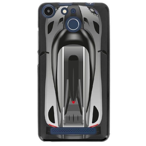 Coque Souple Pour Archos 50f Helium Avec Impression Motifs Voiture De Course