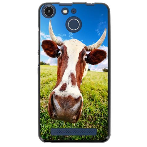 Coque Souple Pour Archos 50f Helium Avec Impression Motifs Vache