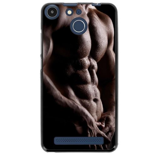Coque Souple Pour Archos 50f Helium Avec Impression Motifs Torse D'un Homme Musc
