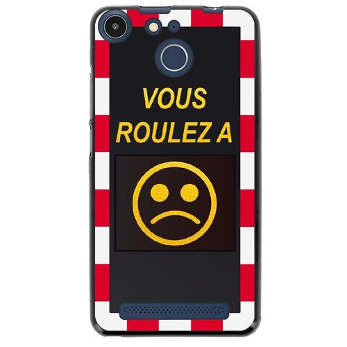 Coque Souple Pour Archos 50f Helium Avec Impression Motifs Panneau De Contrôle