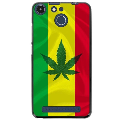 Coque Souple Pour Archos 50f Helium Avec Impression Motifs Rasta