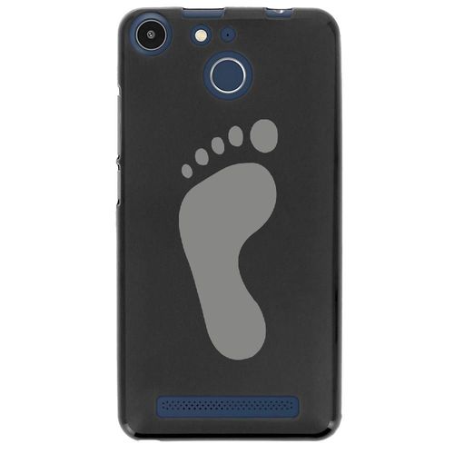 Coque Souple Pour Archos 50f Helium Avec Impression Motifs Empreinte De Pied