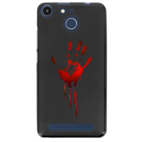 Coque Souple Pour Archos 50f Helium Avec Impression Motifs Main Ensanglantée