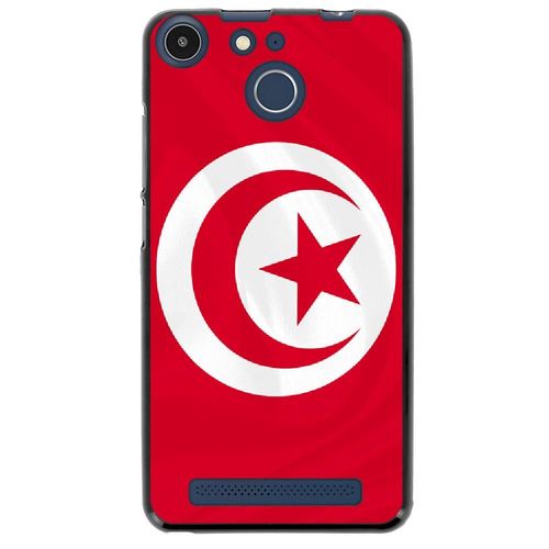 Coque Souple Pour Archos 50f Helium Avec Impression Motifs Drapeau De La Tunisie
