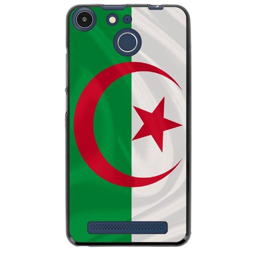 Coque Souple Pour Archos 50f Helium Avec Impression Motifs Drapeau De L'algérie