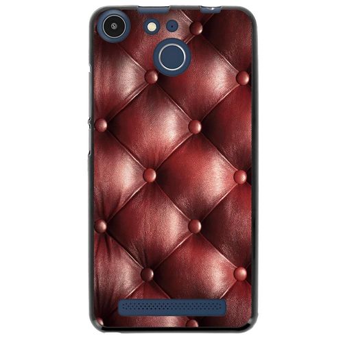 Coque Souple Pour Archos 50f Helium Avec Impression Motifs Effet Capitonné Bord