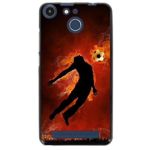 Coque Souple Pour Archos 50f Helium Avec Impression Motifs Ballon De Football En