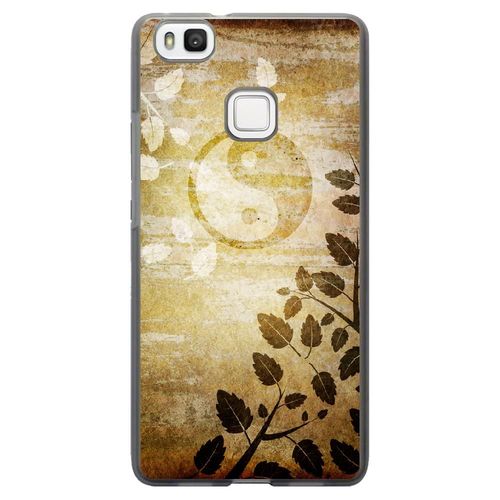 Coque Souple Pour Huawei Ascend P9-Lite Avec Impression Motifs Yin Et Yang