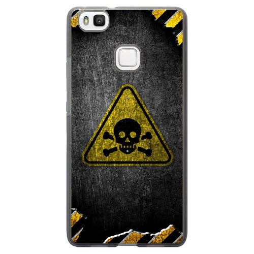 Coque Souple Pour Huawei Ascend P9-Lite Avec Impression Motifs Panneau Toxique