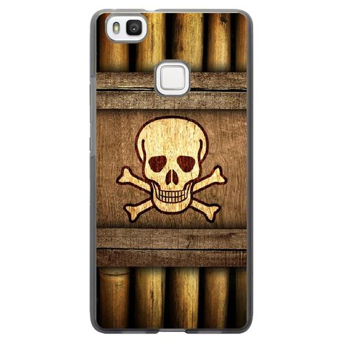 Coque Souple Pour Huawei Ascend P9-Lite Avec Impression Motifs Pirate Et Tête D