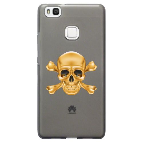 Coque Souple Pour Huawei Ascend P9-Lite Avec Impression Motifs Tête De Mort Asp