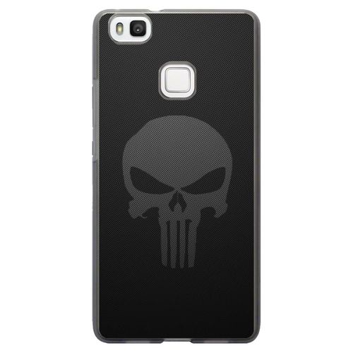 Coque Souple Pour Huawei Ascend P9-Lite Avec Impression Motifs Tête De Mort Sur