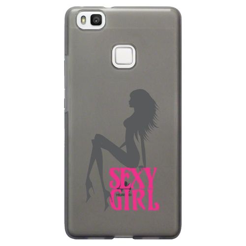 Coque Souple Pour Huawei Ascend P9-Lite Avec Impression Motifs Sexy Girl