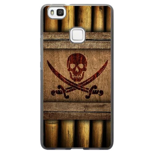 Coque Souple Pour Huawei Ascend P9-Lite Avec Impression Motifs Sabre Et Tête De