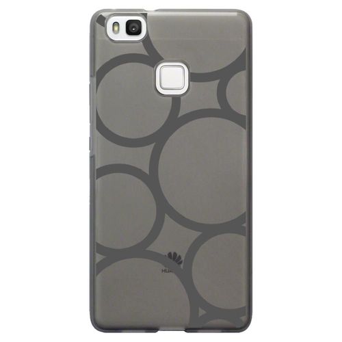 Coque Souple Pour Huawei Ascend P9-Lite Avec Impression Motifs Ronds Gris