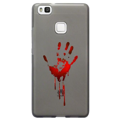 Coque Souple Pour Huawei Ascend P9-Lite Avec Impression Motifs Main Ensanglanté