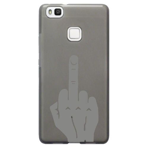 Coque Souple Pour Huawei Ascend P9-Lite Avec Impression Motifs Doigt D'honneur