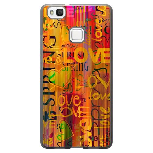 Coque Souple Pour Huawei Ascend P9-Lite Avec Impression Motifs Love Spring
