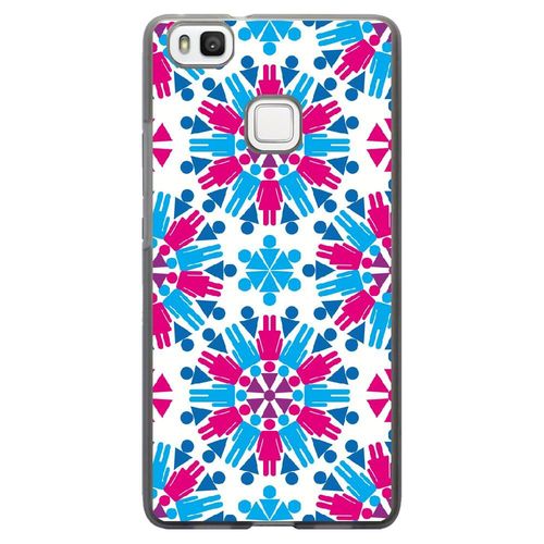 Coque Souple Pour Huawei Ascend P9-Lite Avec Impression Motifs Ronds En Forme De