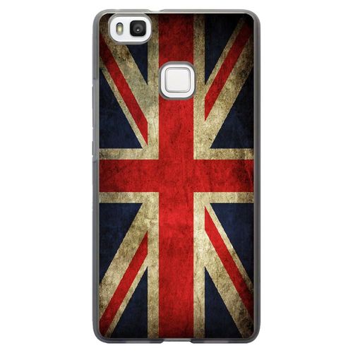 Coque Souple Pour Huawei Ascend P9-Lite Avec Impression Motifs Drapeau Uk Vintag