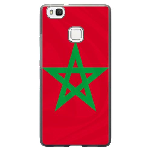 Coque Souple Pour Huawei Ascend P9-Lite Avec Impression Motifs Drapeau Du Maroc