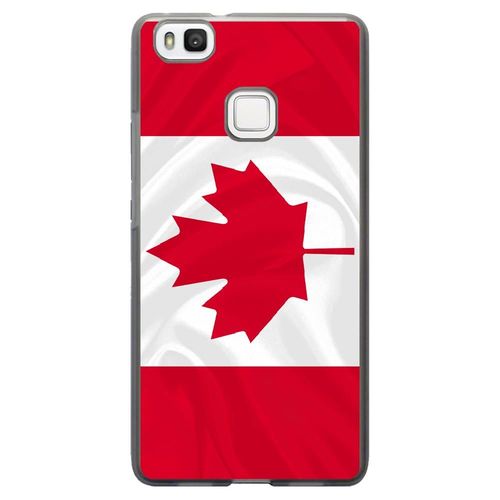 Coque Souple Pour Huawei Ascend P9-Lite Avec Impression Motifs Drapeau Du Canada