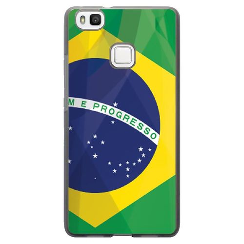 Coque Souple Pour Huawei Ascend P9-Lite Avec Impression Motifs Drapeau Du Brési