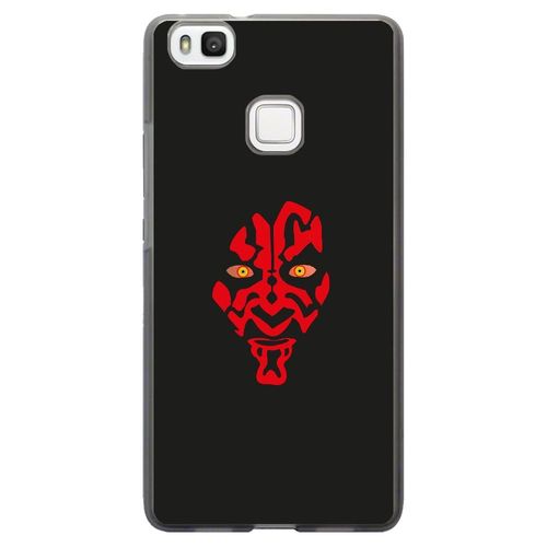 Coque Souple Pour Huawei Ascend P9-Lite Avec Impression Motifs Dark Rouge