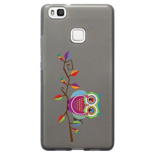 Coque Souple Pour Huawei Ascend P9-Lite Avec Impression Motifs Chouette Sur Une