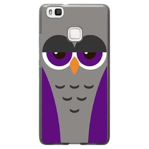 Coque Souple Pour Huawei Ascend P9-Lite Avec Impression Motifs Chouette Endormie
