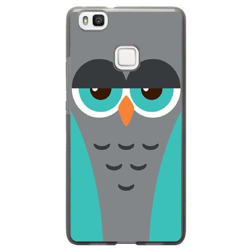 Coque Souple Pour Huawei Ascend P9-Lite Avec Impression Motifs Chouette Endormie