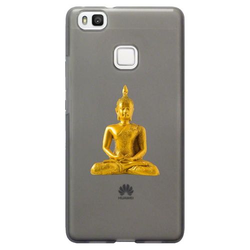 Coque Souple Pour Huawei Ascend P9-Lite Avec Impression Motifs Bouddha Or