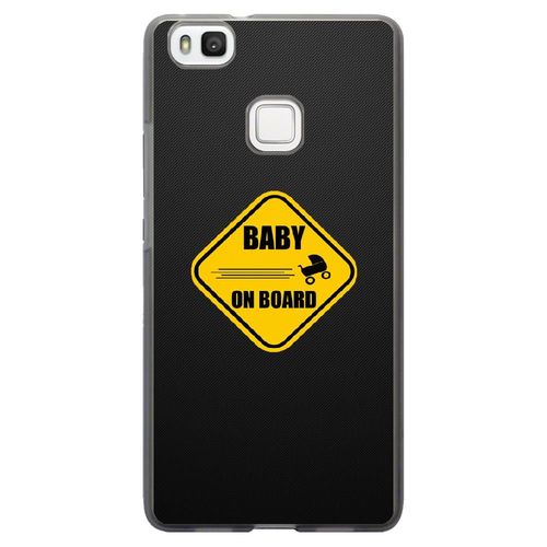 Coque Souple Pour Huawei Ascend P9-Lite Avec Impression Motifs Baby On Board