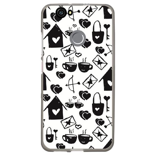 Coque Souple Pour Huawei Nova Avec Impression Motifs Love Coeur 3