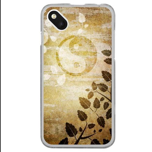 Coque Souple Pour Wiko Sunny Avec Impression Motifs Yin Et Yang