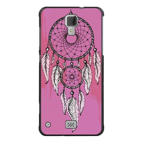 Coque Souple Pour Hisense C20 Avec Impression Motifs Attrape Rêve Sur Fond Rose