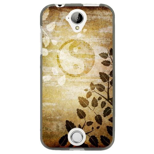 Coque Souple Pour Acer Liquid M330 Avec Impression Motifs Yin Et Yang