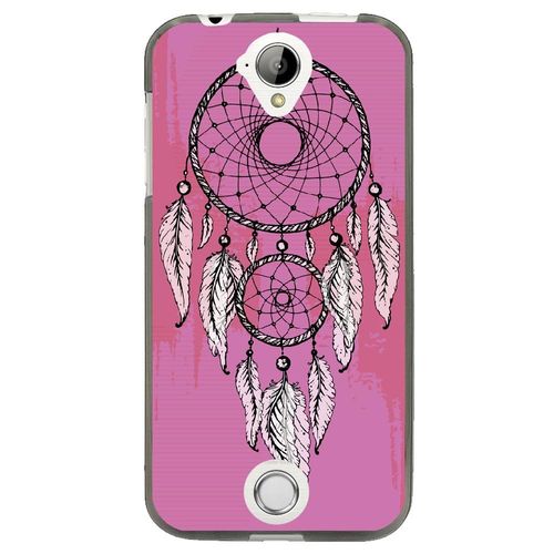 Coque Souple Pour Acer Liquid M330 Avec Impression Motifs Attrape Rêve Sur Fond
