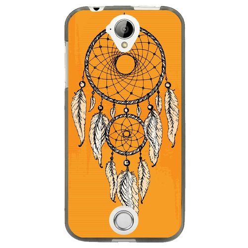 Coque Souple Pour Acer Liquid M330 Avec Impression Motifs Attrape Rêve Sur Fond